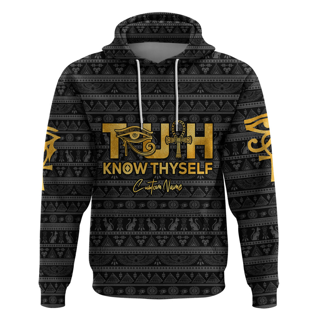 Personalized Truth Know Thyself Hoodie Eye of Horus and Ankh DT02