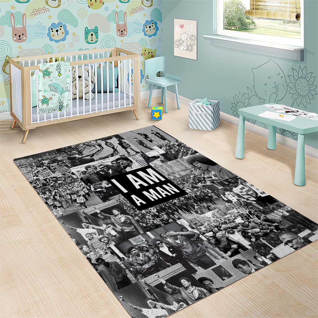 Black Power Area Rug African American Culture DT02