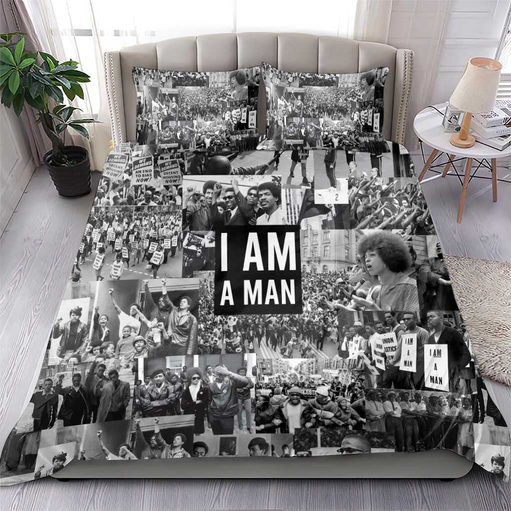 Black Power Bedding Set African American Culture DT02