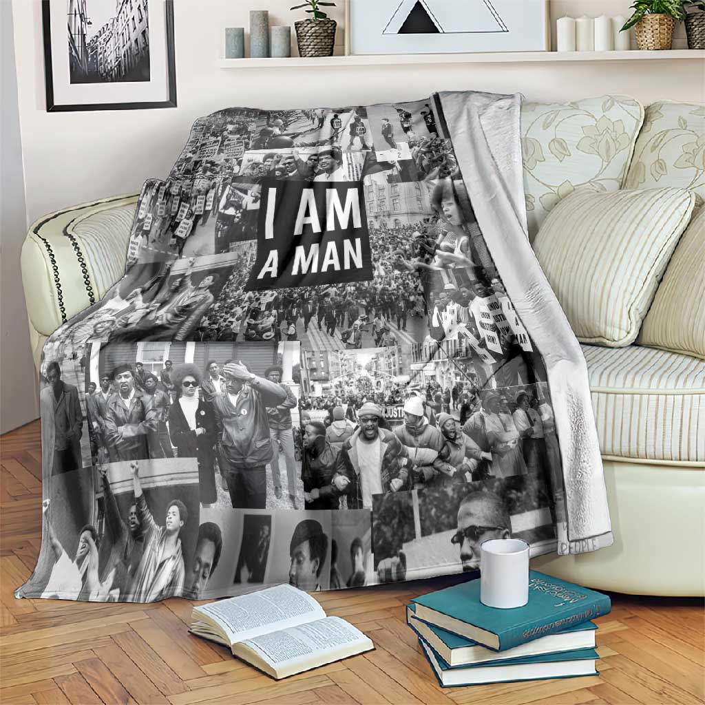 Black Power Blanket African American Culture DT02
