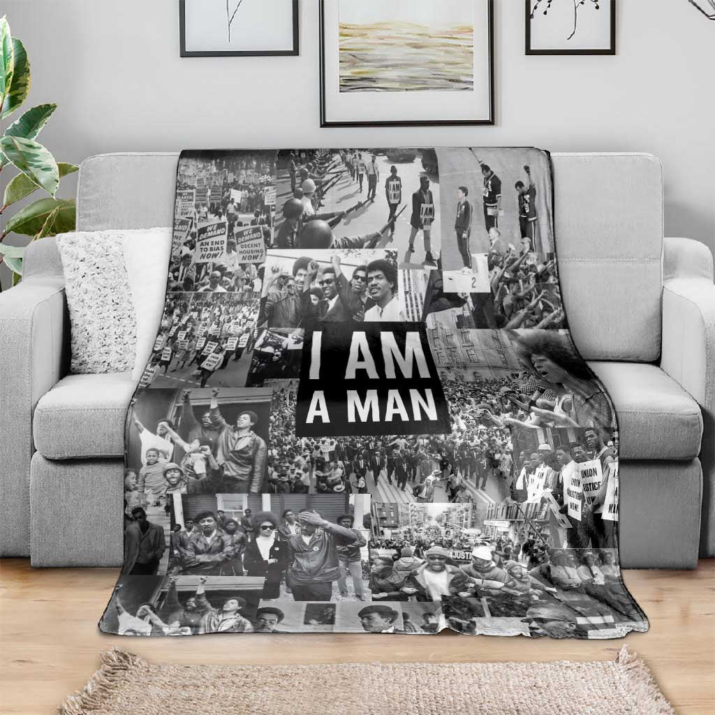 Black Power Blanket African American Culture DT02