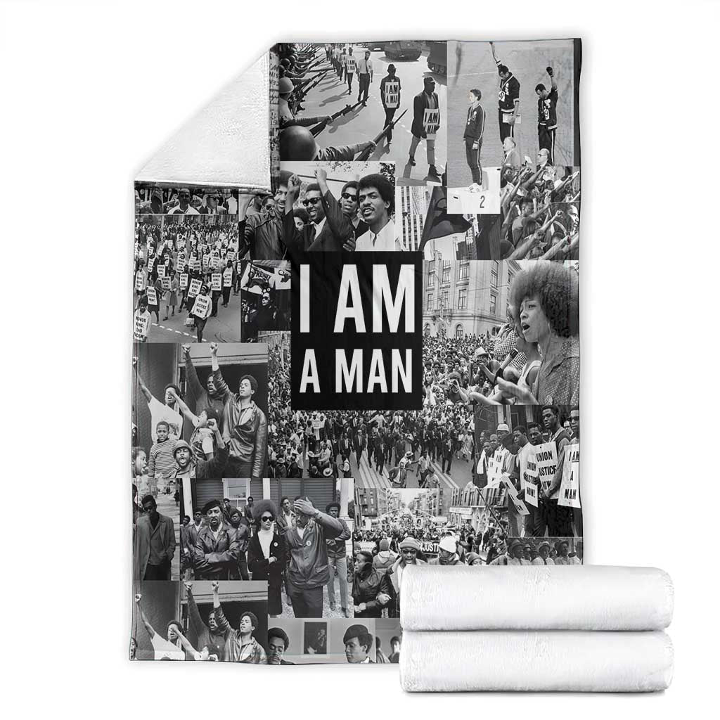Black Power Blanket African American Culture DT02