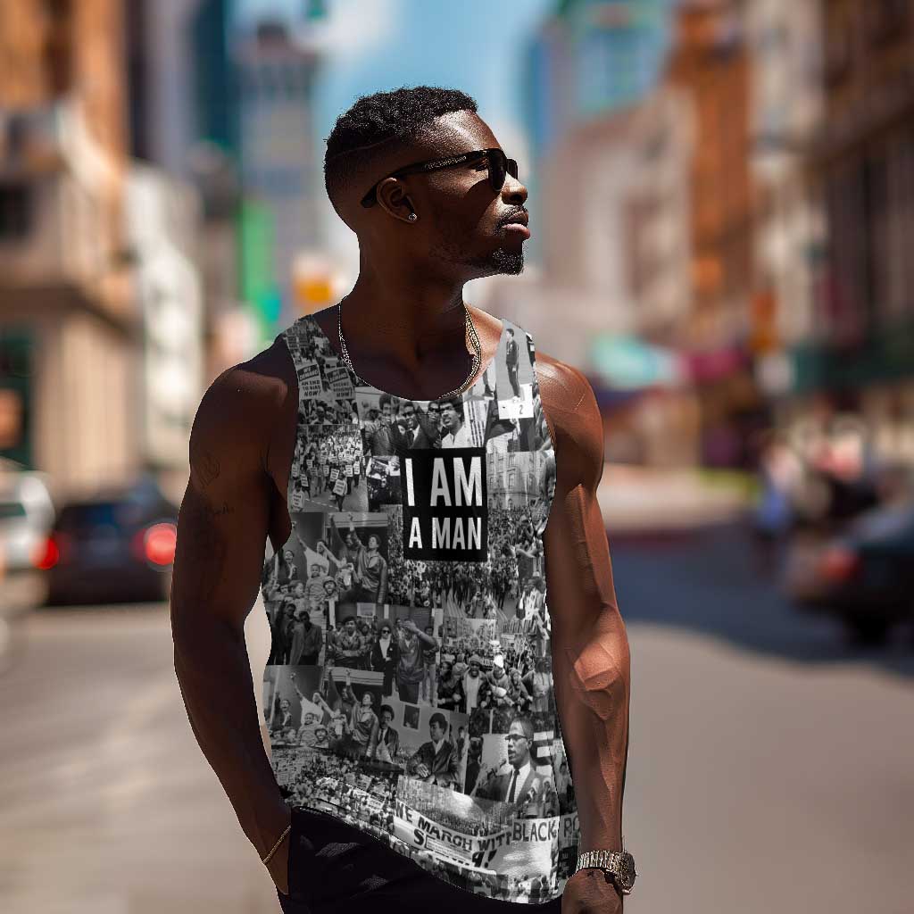 Black Power Men Tank Top African American Culture DT02