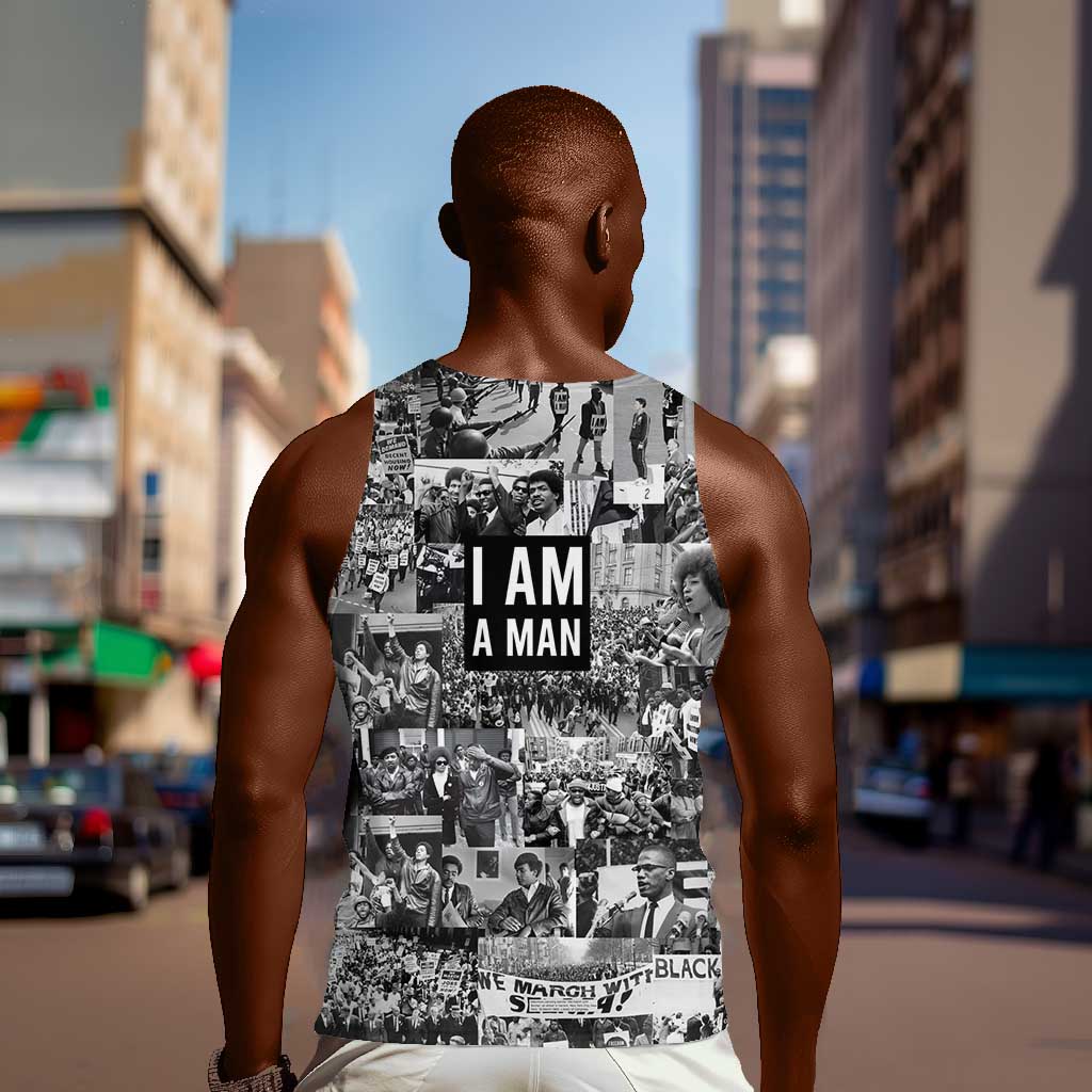 Black Power Men Tank Top African American Culture DT02