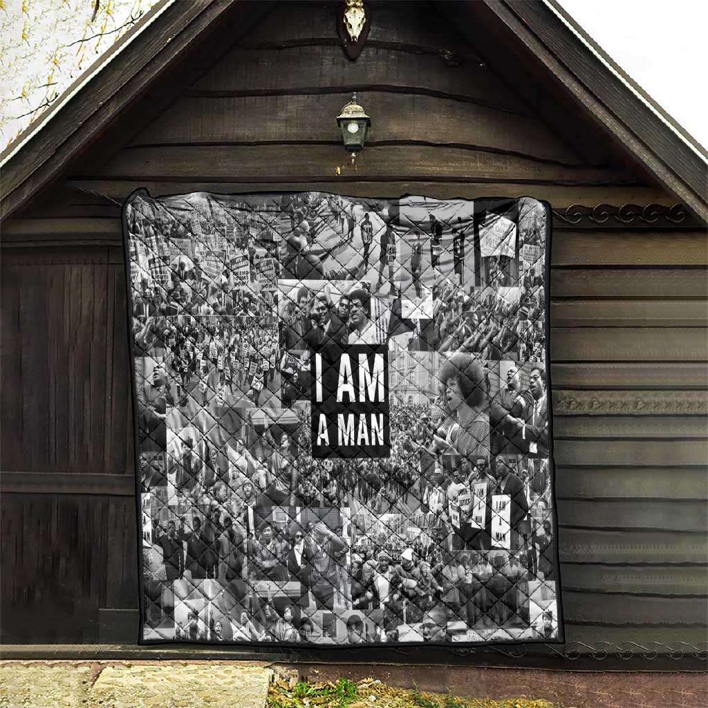 Black Power Quilt African American Culture DT02