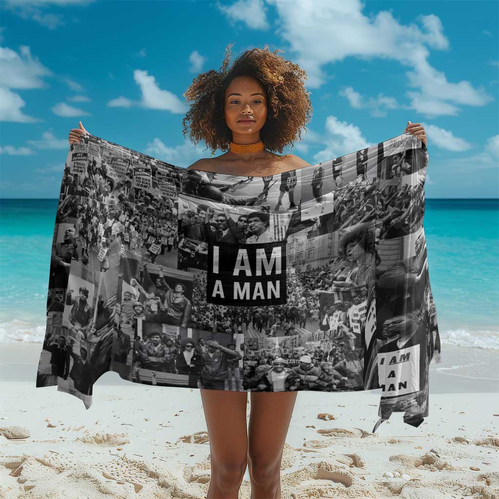 Black Power Sarong African American Culture DT02