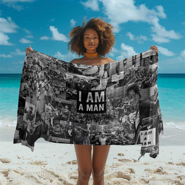 Black Power Sarong African American Culture DT02
