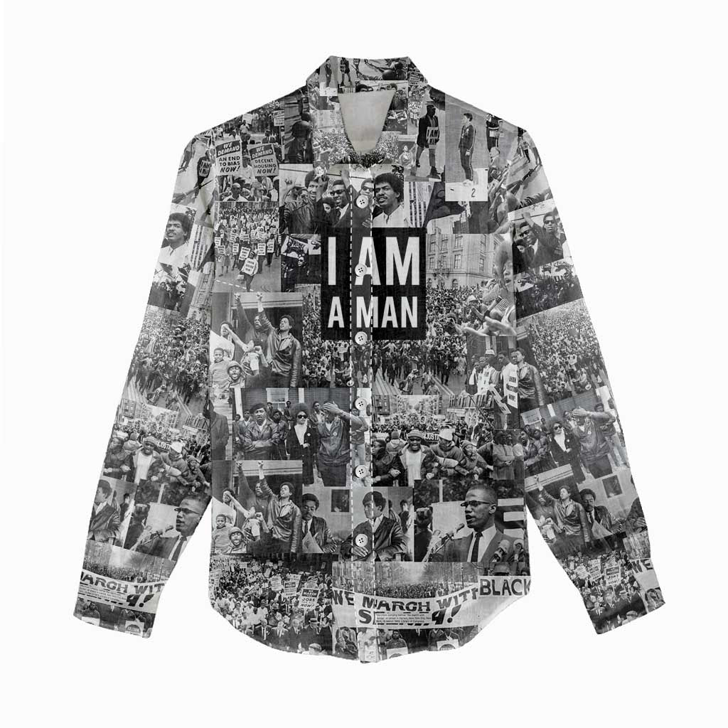 Black Power Women Casual Shirt African American Culture DT02