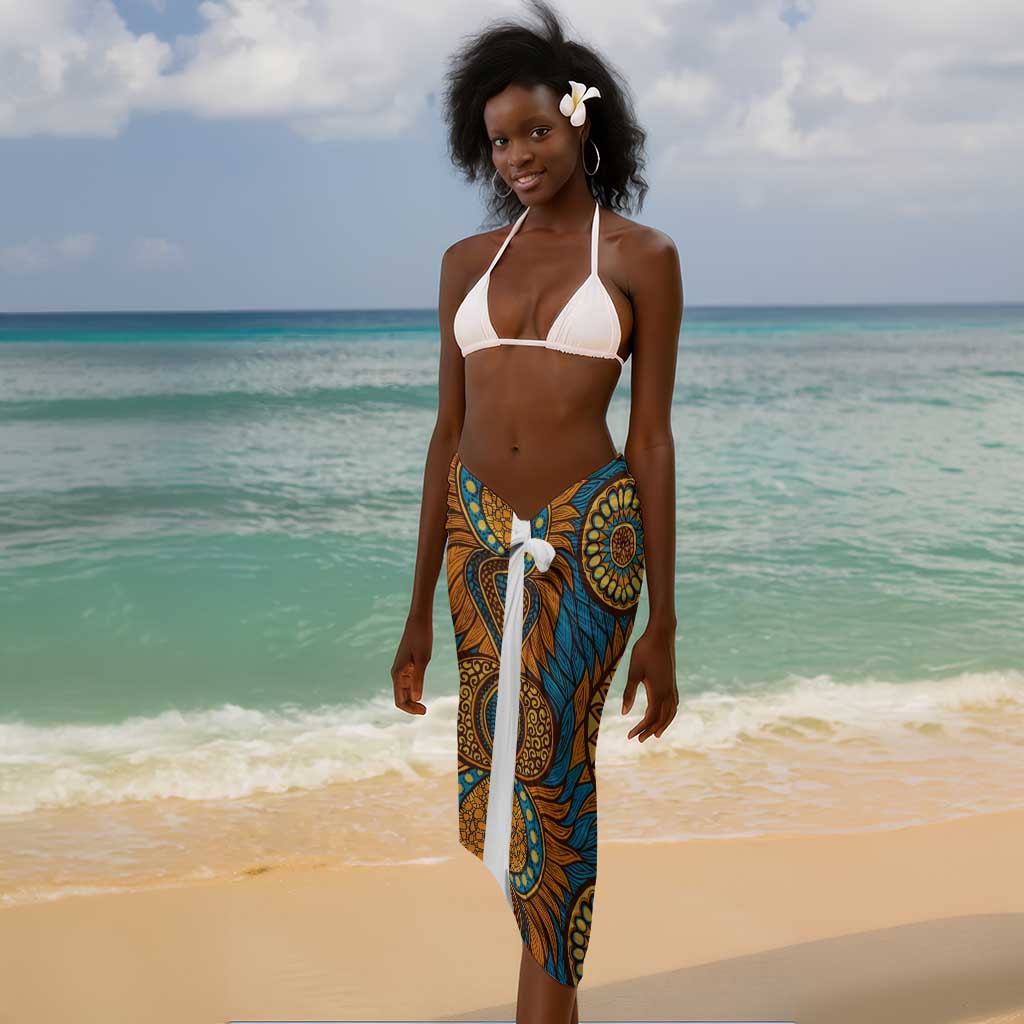 Personalized Black Girl Flora Sarong African Women DT02