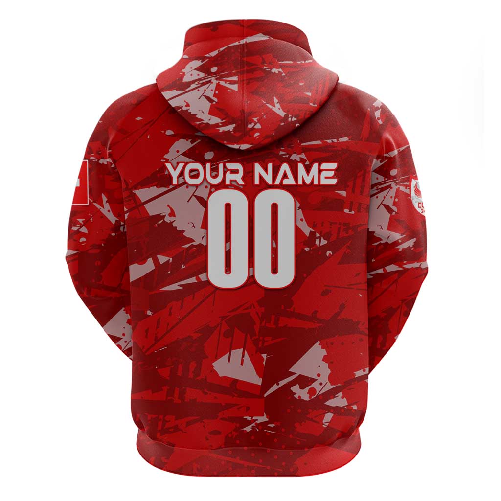 Personalized Switzerland Football 2024 Hoodie Trophy Wing Style DT02