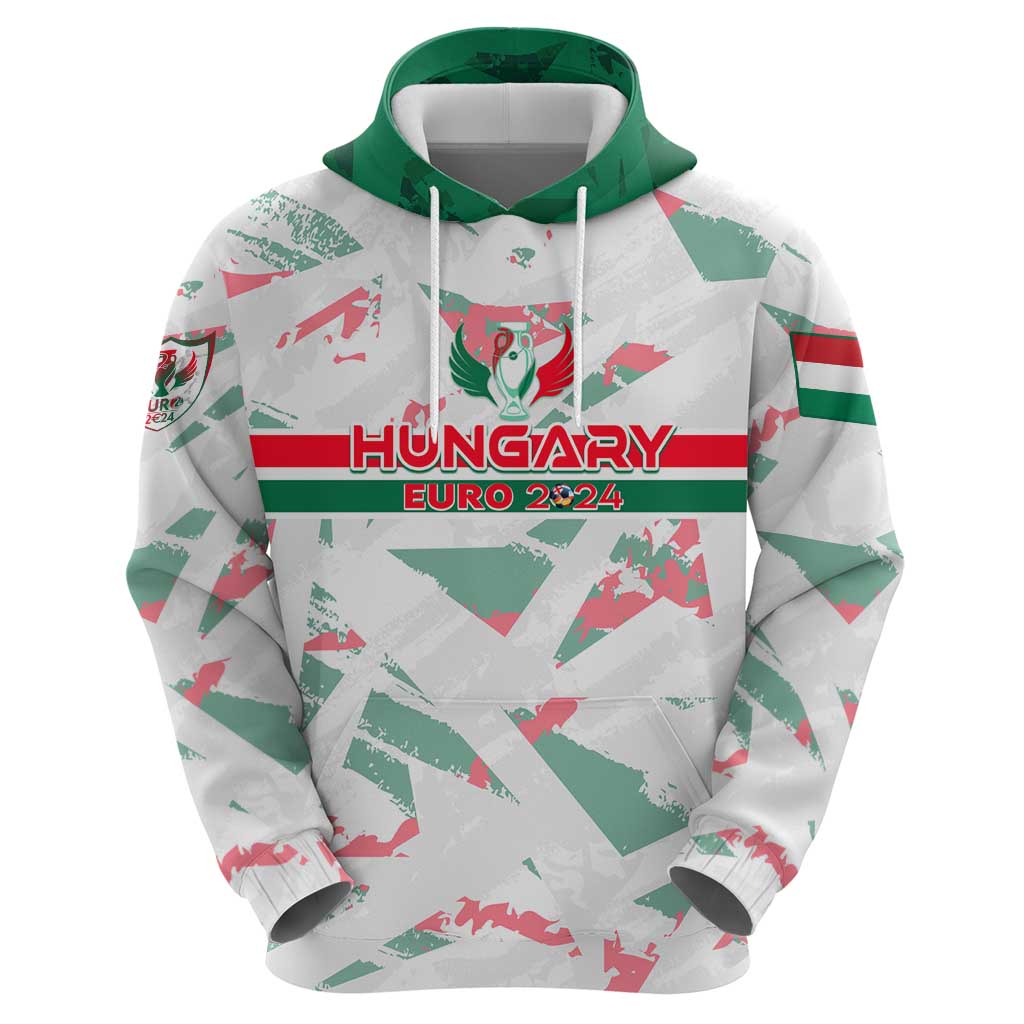Personalized Hungary Football 2024 Hoodie Trophy Wing Style DT02