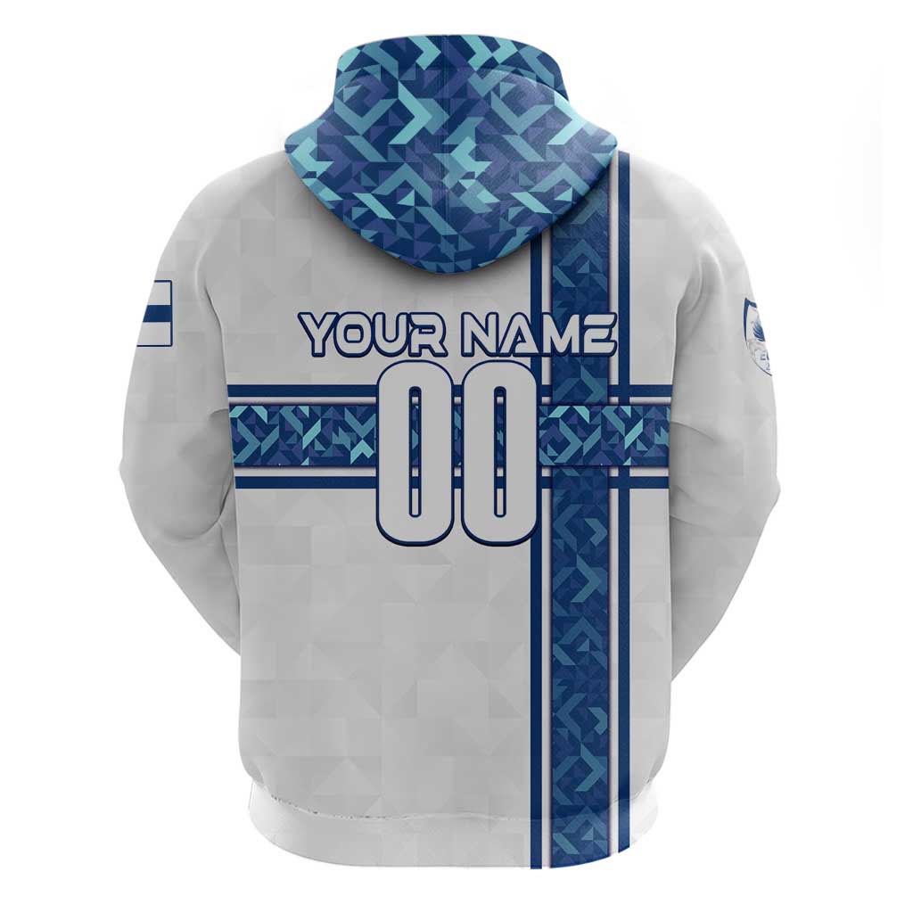 Personalized Finland Football 2024 Hoodie Trophy Wing Style DT02