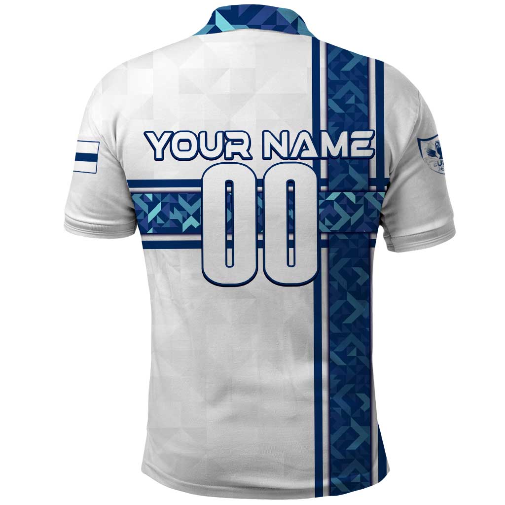Personalized Finland Football 2024 Polo Shirt Trophy Wing Style DT02