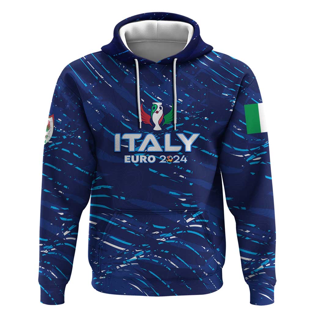 Personalized Italy Football 2024 Hoodie Trophy Wing Style DT02