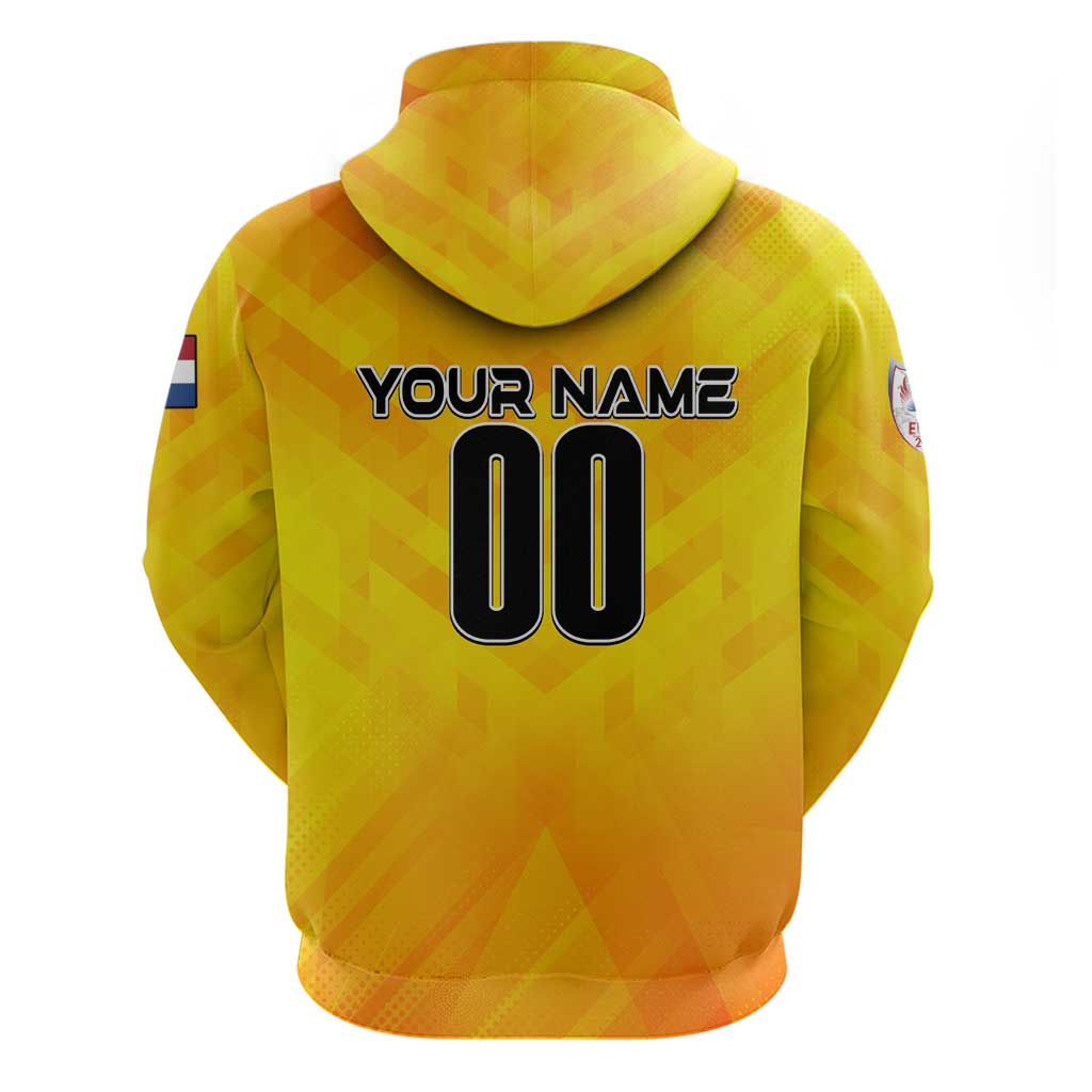 Personalized Netherlands Football 2024 Hoodie Trophy Wing Style DT02