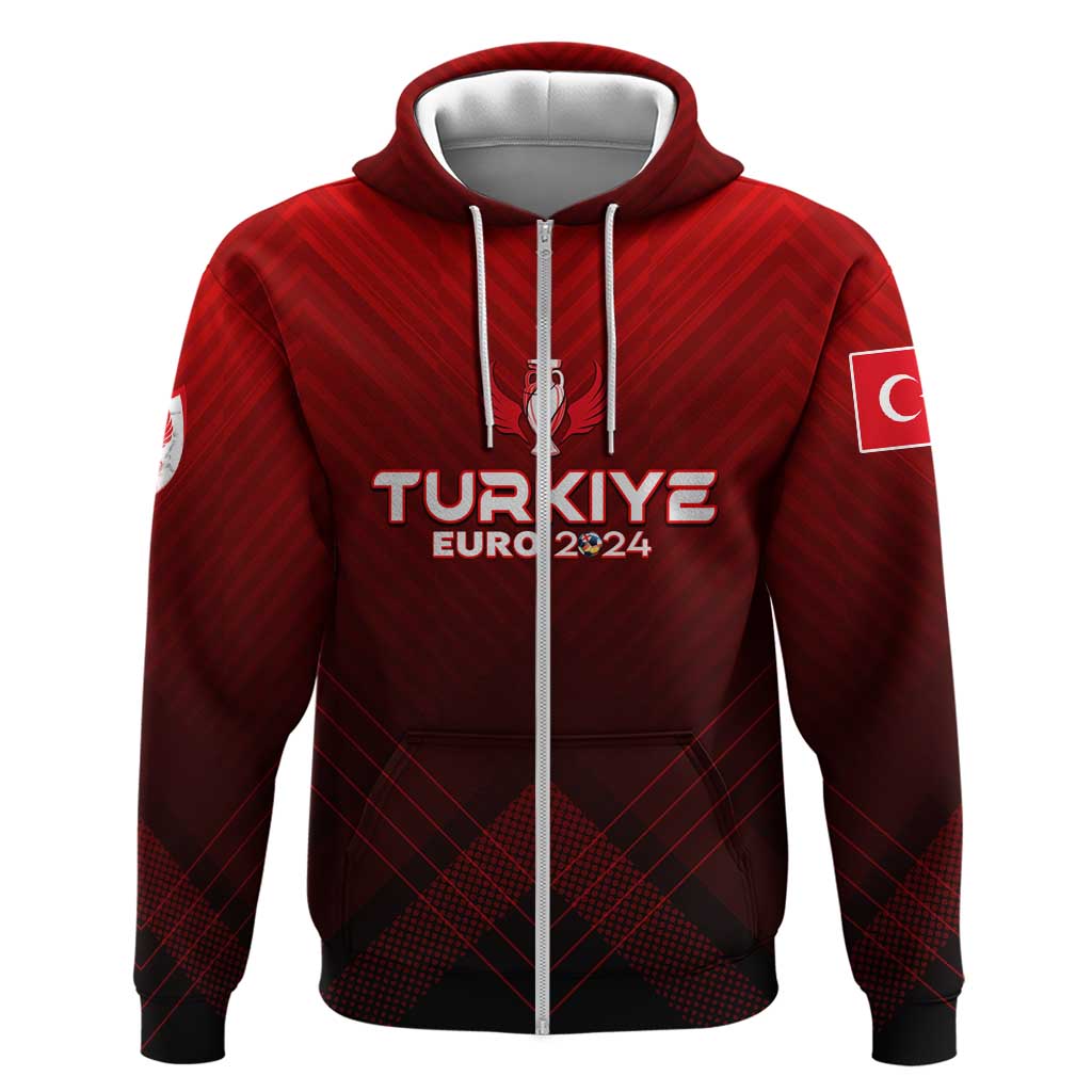 Personalized Turkey Football 2024 Hoodie Trophy Wing Style DT02