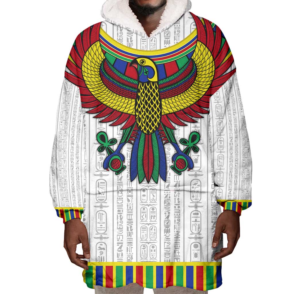Egyptian Horus Wearable Blanket Hoodie Gods of Egypt DT02
