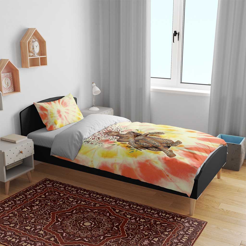 Black Queen Tie Dye Bedding Set DT02