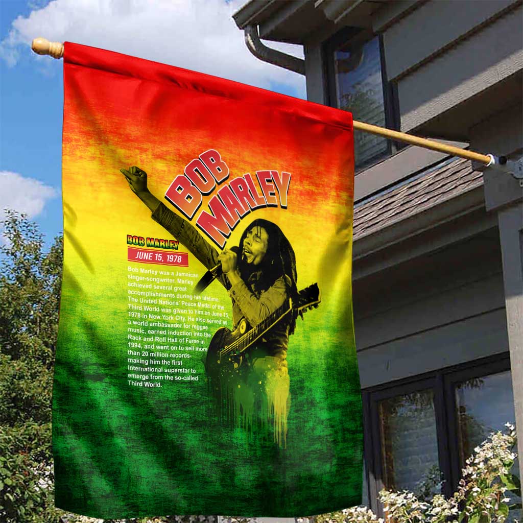 The Real Legend Bob Garden Flag African Jamaica Reggae DT02