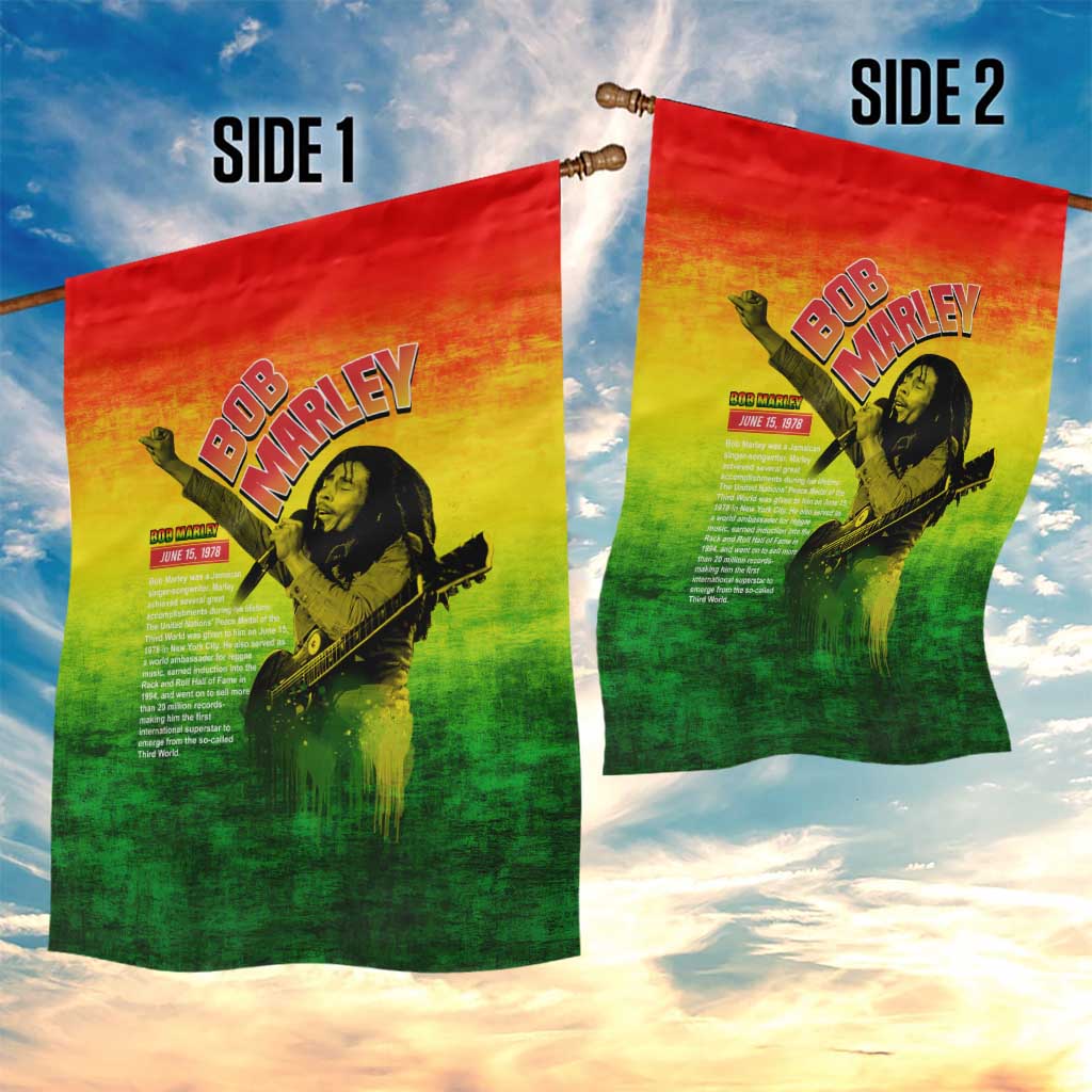 The Real Legend Bob Garden Flag African Jamaica Reggae DT02