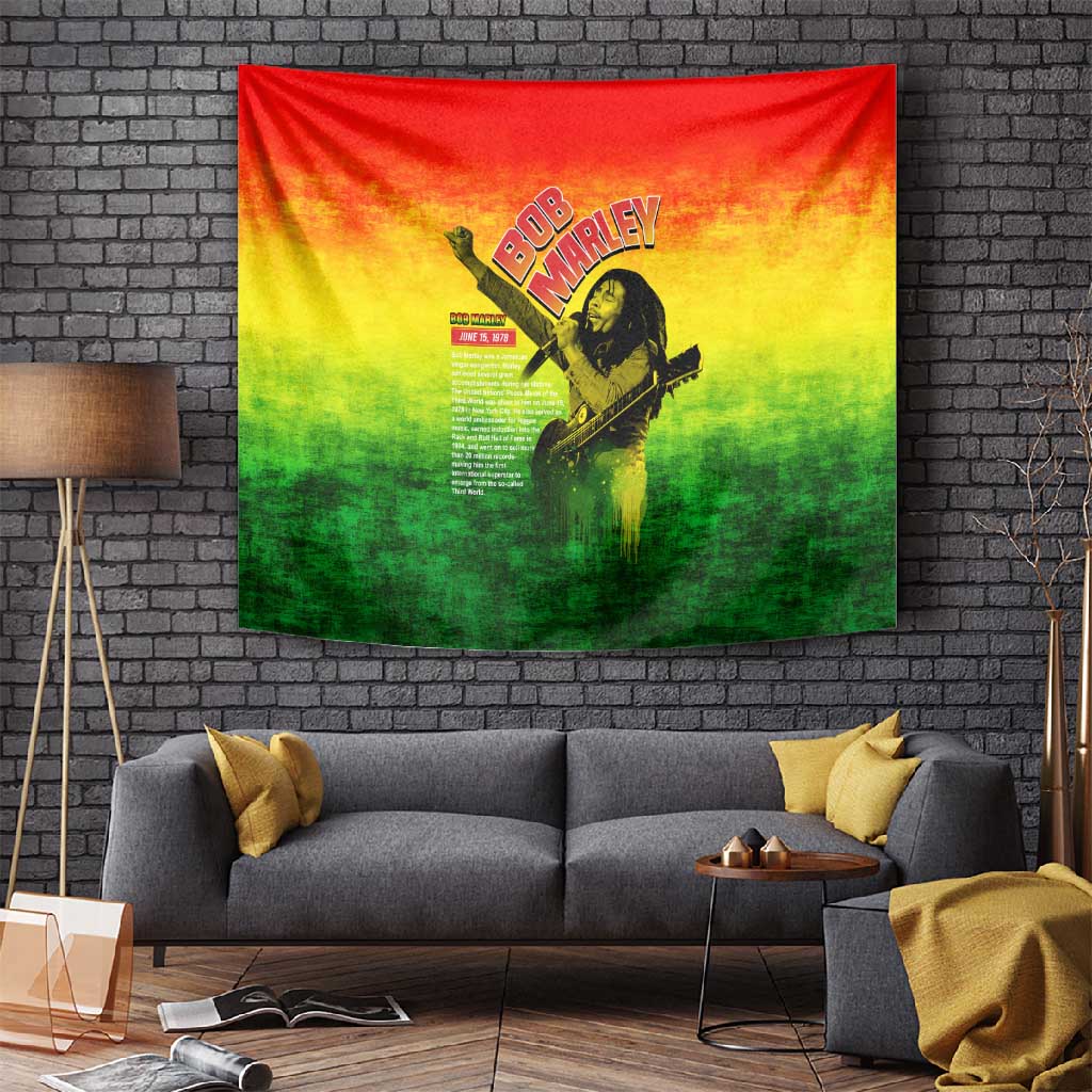 The Real Legend Bob Tapestry African Jamaica Reggae DT02