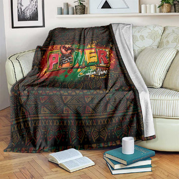 Personalized Power African Blanket DT02