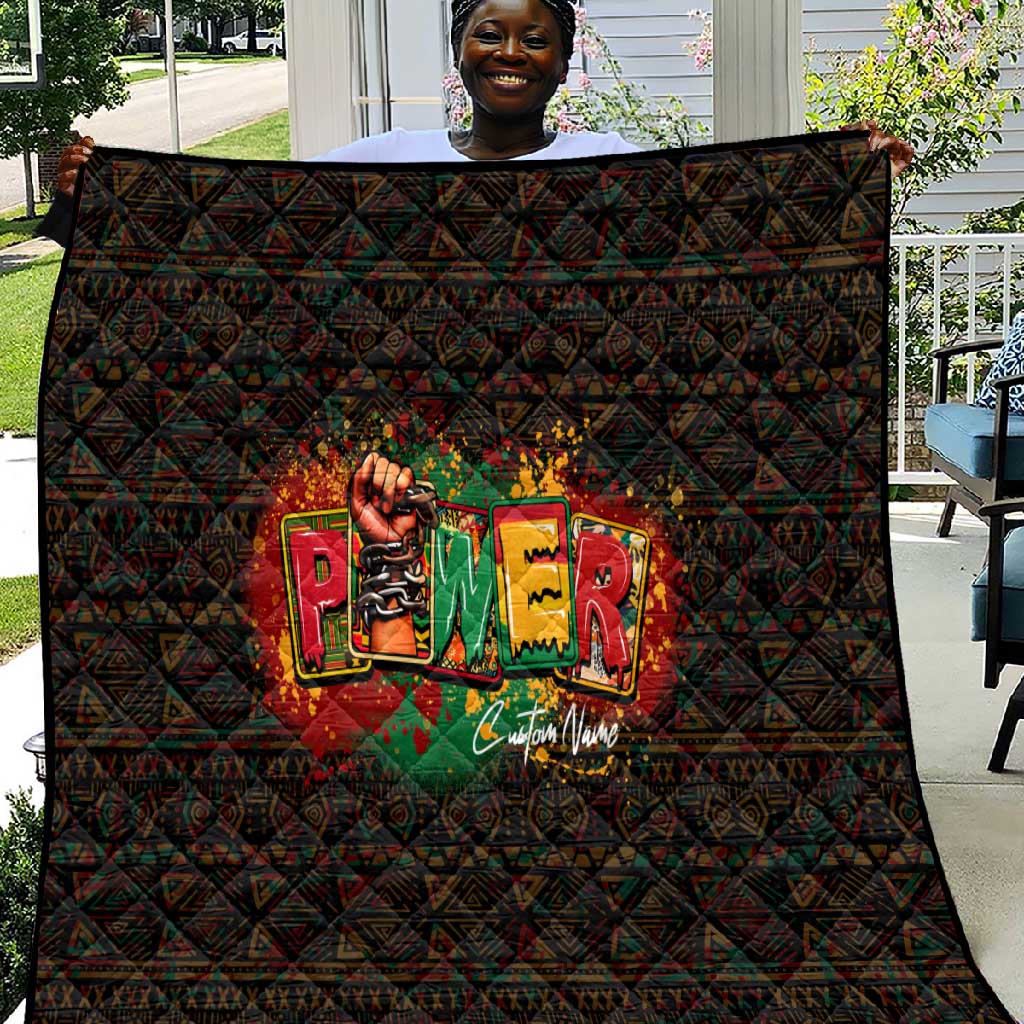 Personalized Power African Quilt DT02