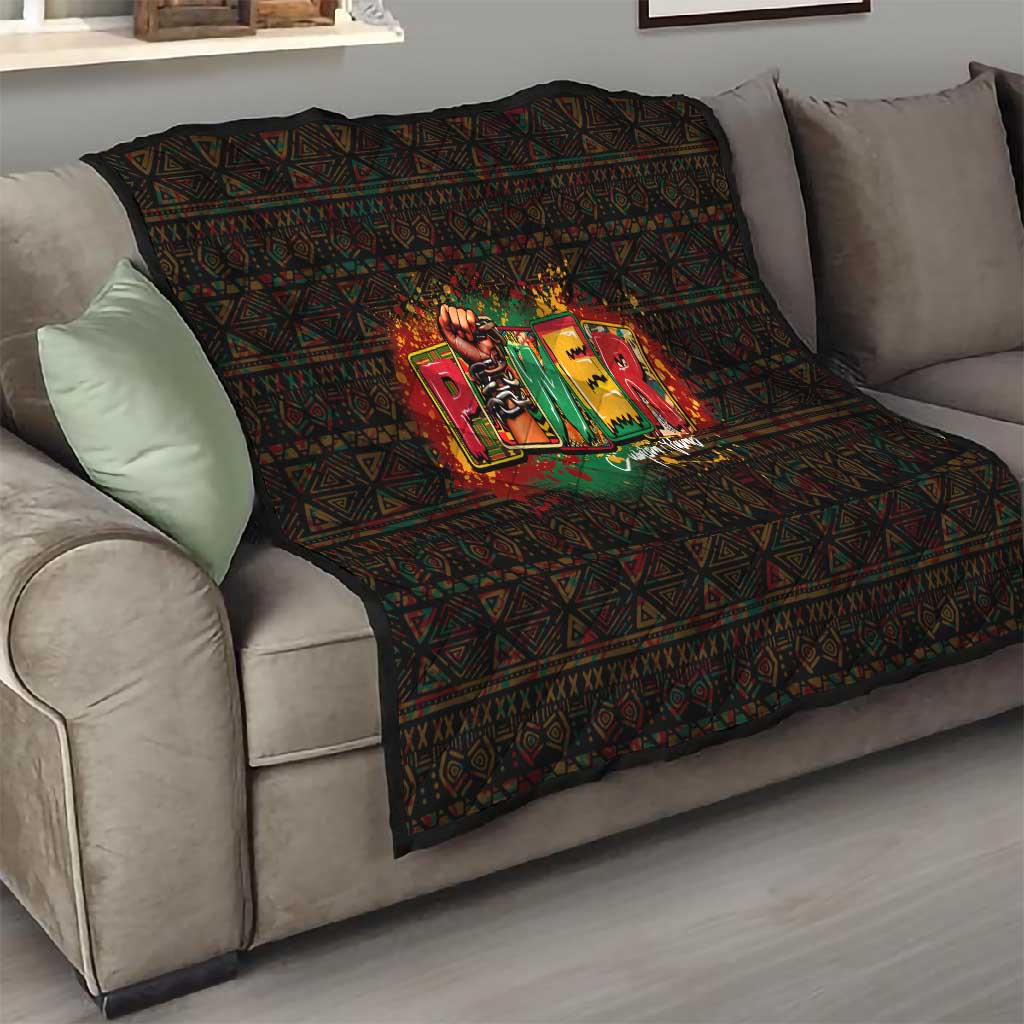 Personalized Power African Quilt DT02