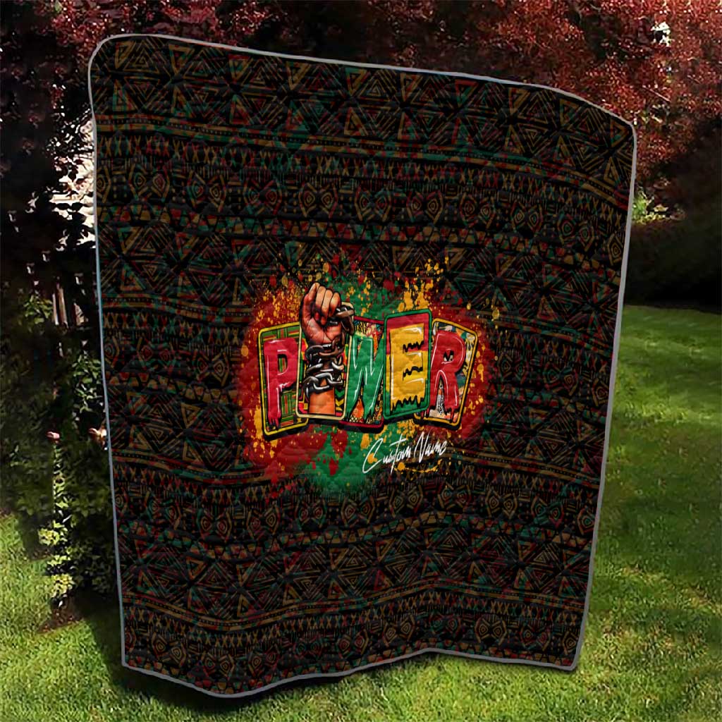 Personalized Power African Quilt DT02