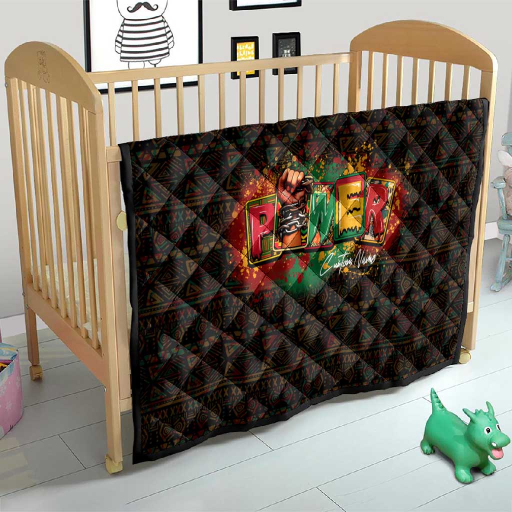 Personalized Power African Quilt DT02