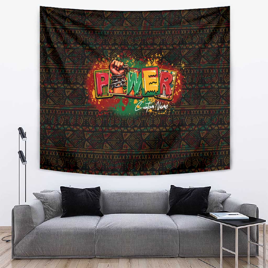 Personalized Power African Tapestry DT02