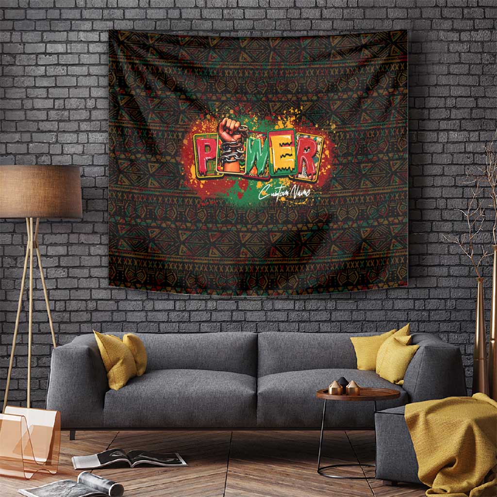 Personalized Power African Tapestry DT02