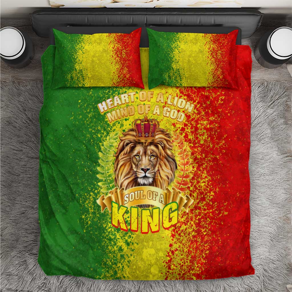 King's African Spirit Bedding Set Heart of A Lion DT02