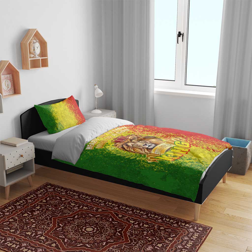 King's African Spirit Bedding Set Heart of A Lion DT02