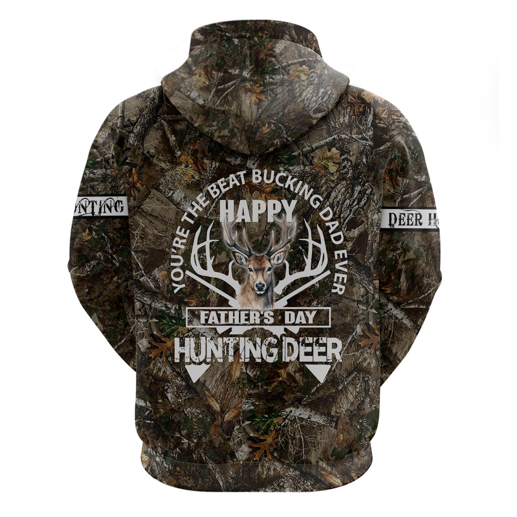 Happy Father's Day Deer Hunting Hoodie Dad I Love You DT02