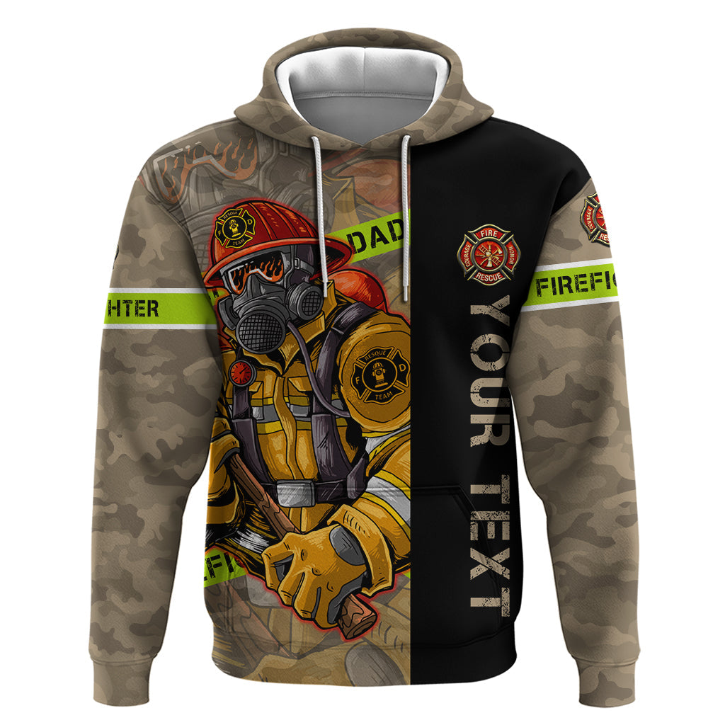 Firefighter Make The Best Dad Hoodie Father's Day DT02