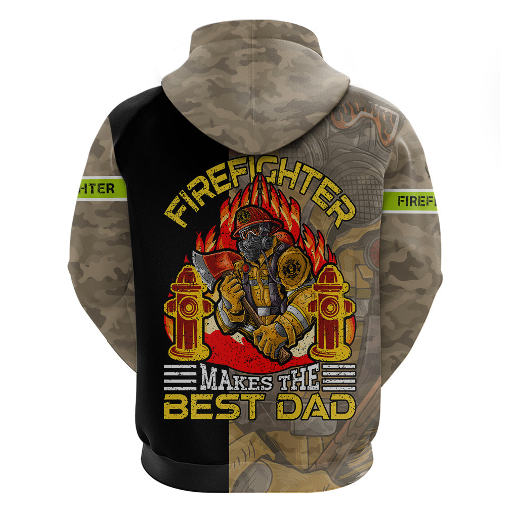 Firefighter Make The Best Dad Hoodie Father's Day DT02