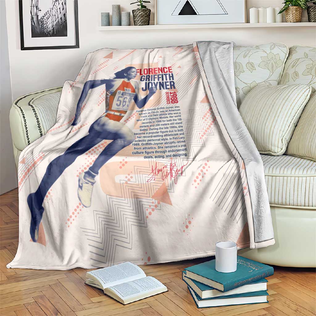 The Phenomenal Woman Flo-Jo Blanket 1988 Olympic DT02