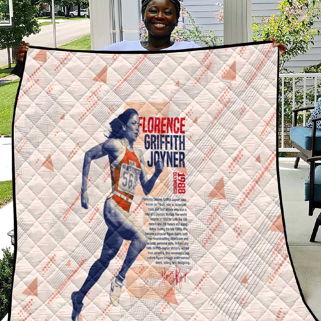 The Phenomenal Woman Flo-Jo Quilt 1988 Olympic DT02