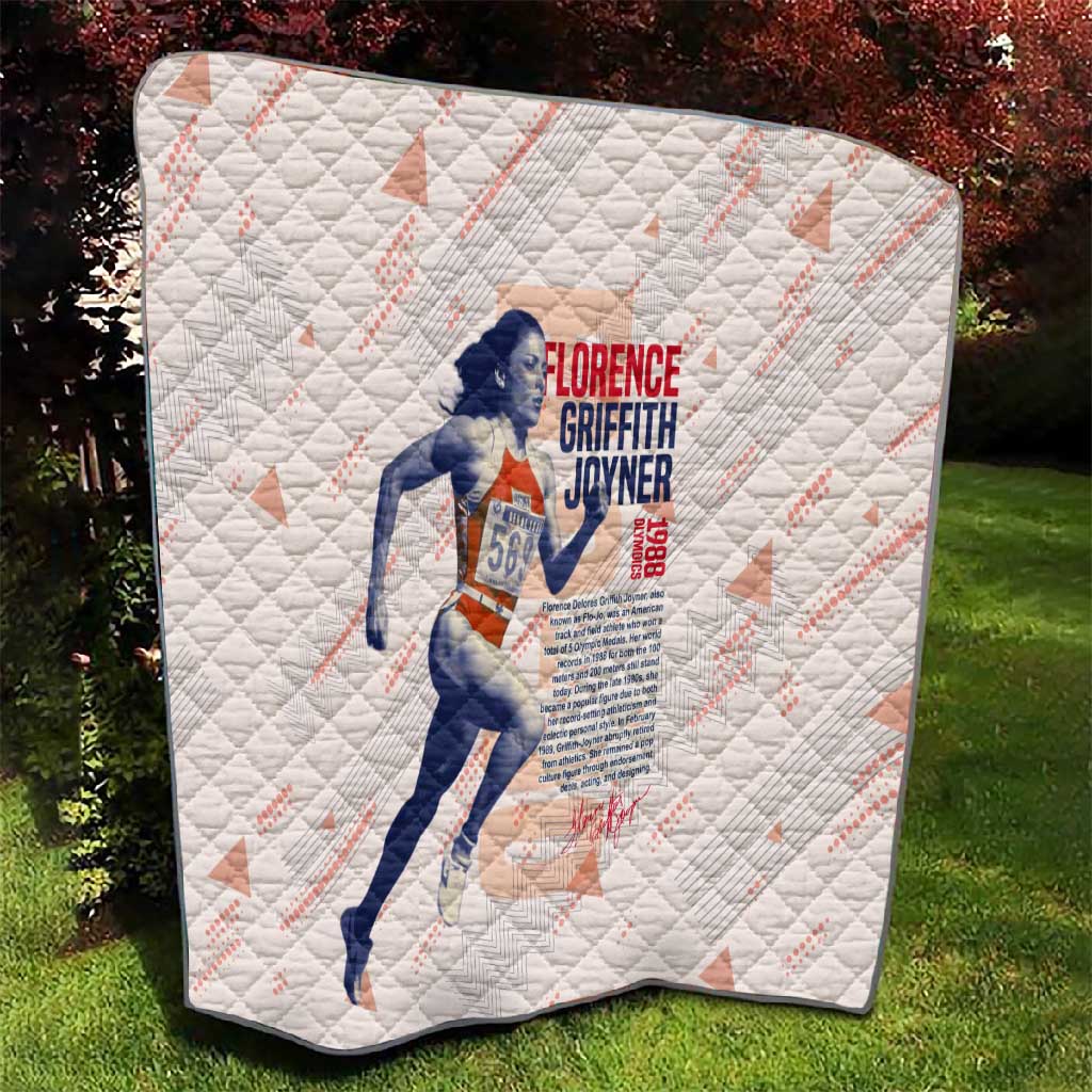 The Phenomenal Woman Flo-Jo Quilt 1988 Olympic DT02
