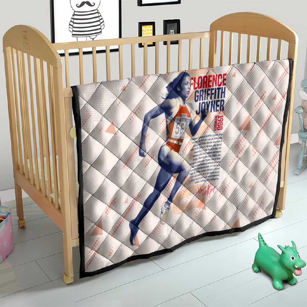 The Phenomenal Woman Flo-Jo Quilt 1988 Olympic DT02