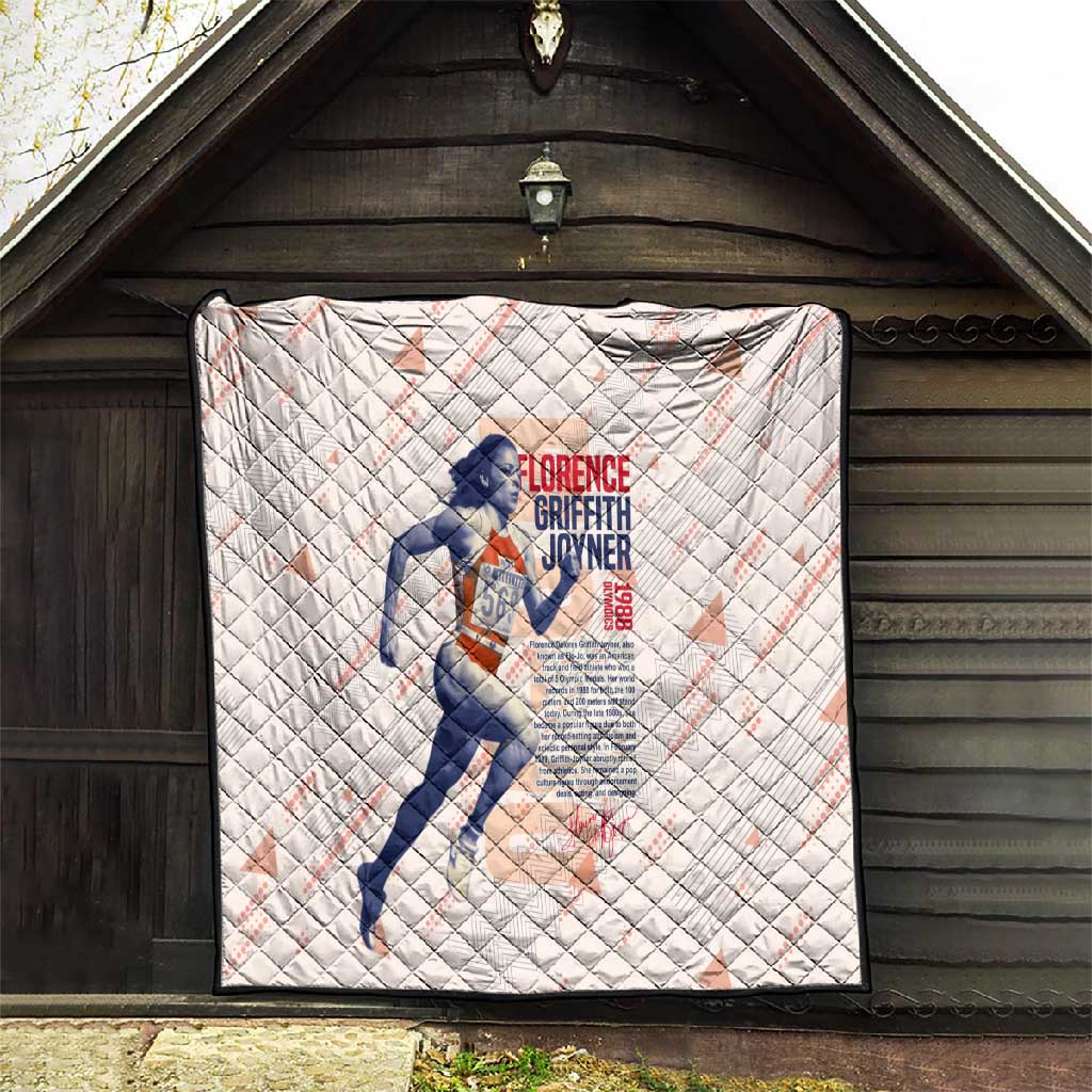 The Phenomenal Woman Flo-Jo Quilt 1988 Olympic DT02