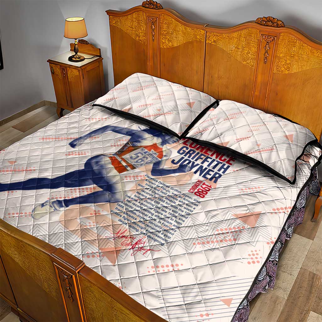 The Phenomenal Woman Flo-Jo Quilt Bed Set 1988 Olympic DT02