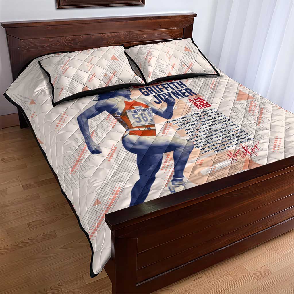 The Phenomenal Woman Flo-Jo Quilt Bed Set 1988 Olympic DT02