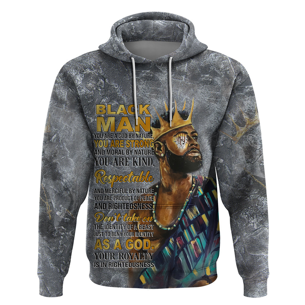 Black Man Africa Hoodie Naturally King DT02