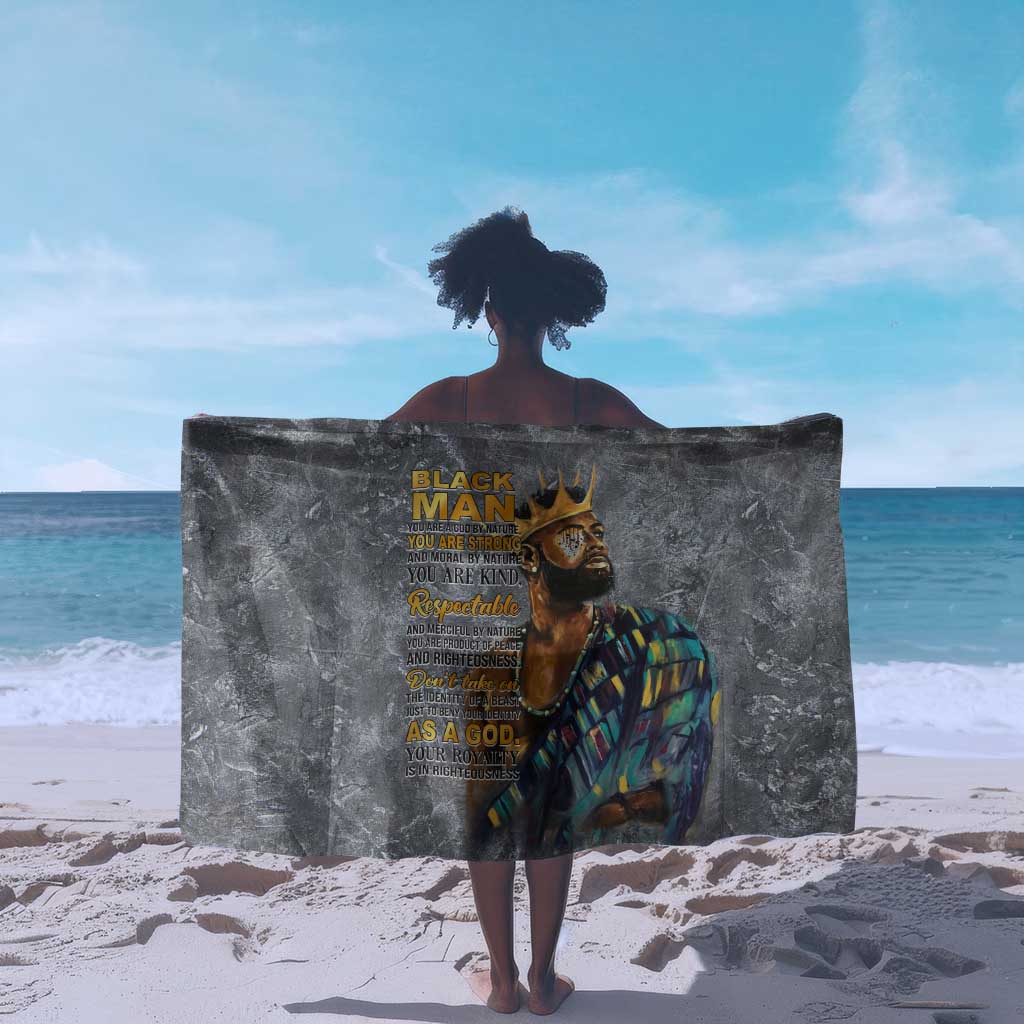 Black Man Africa Sarong Naturally King DT02