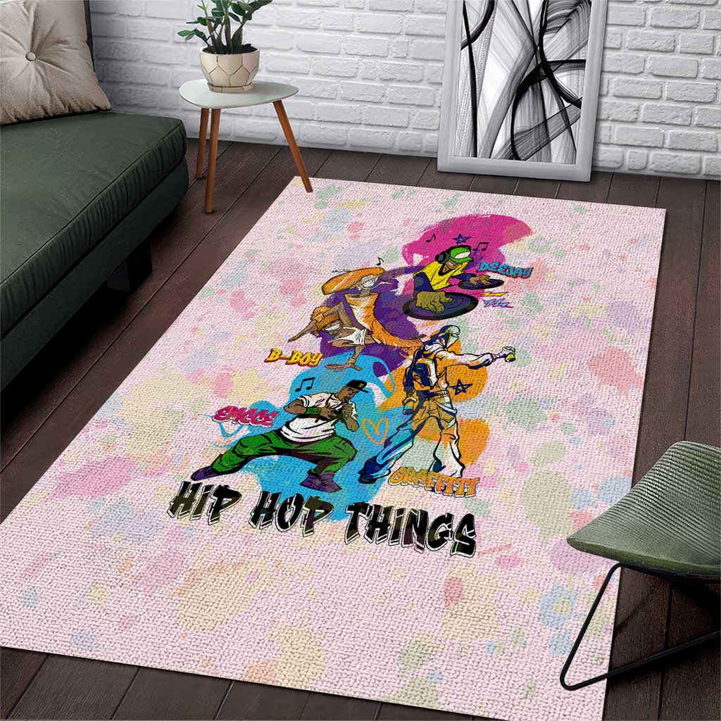 4 Elements Of Hip Hop Area Rug DT02