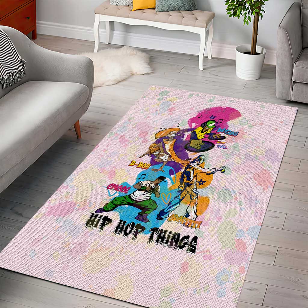 4 Elements Of Hip Hop Area Rug DT02