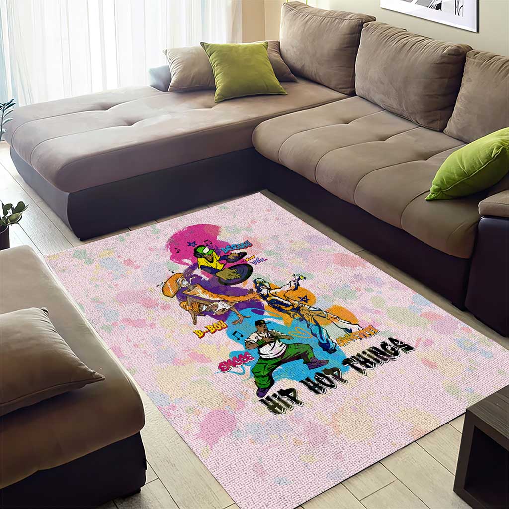 4 Elements Of Hip Hop Area Rug DT02