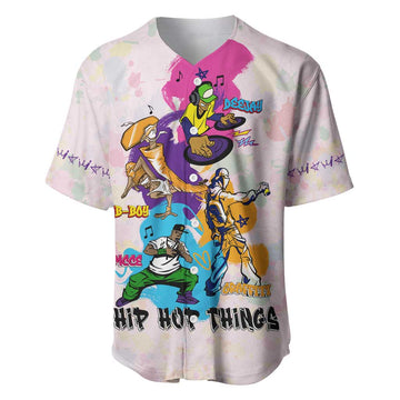 4 Elements Of Hip Hop Baseball Jersey DT02